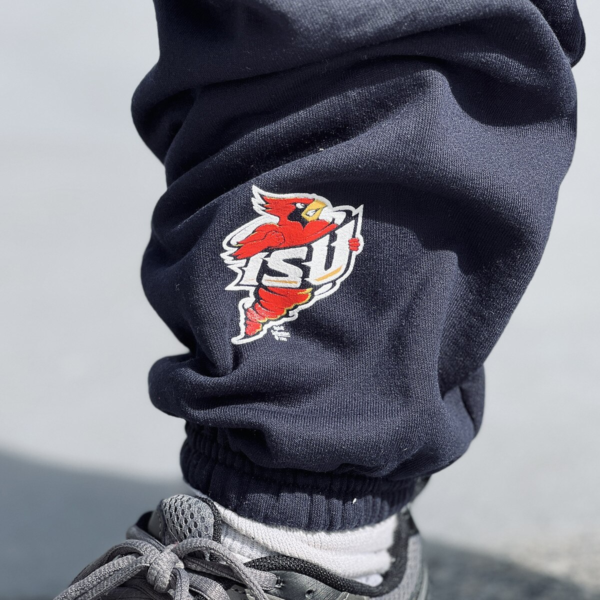 Champion® Iowa State Punching Cy Navy Sweatpants